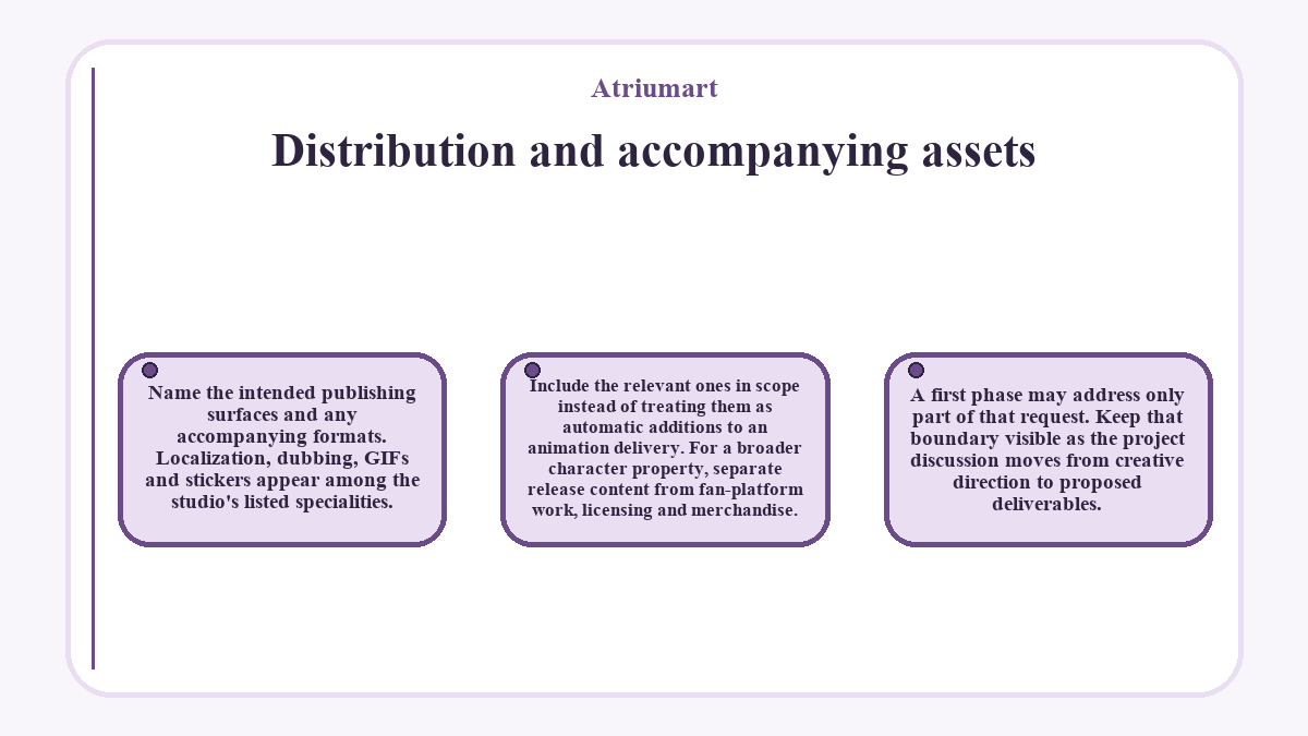 Illustration: Atriumart: Distribution and accompanying assets